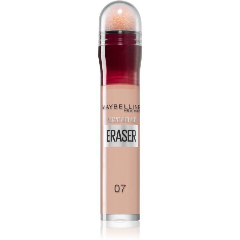 Maybelline Instant Anti Age Eraser liquid concealer with a sponge applicator shade 07 Sand 6,8 ml
