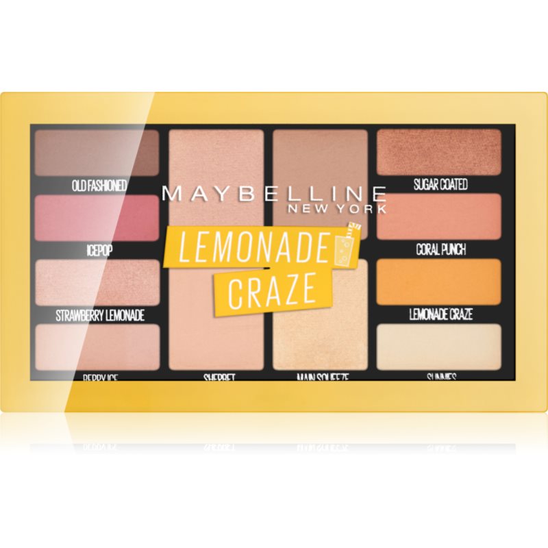 

Maybelline Lemonade Craze палітра тіней