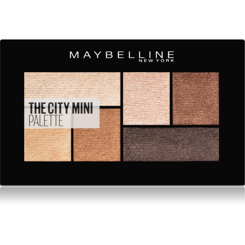 

Maybelline The City Mini Palette палетка тіней для очей відтінок 400 Rooftop Bronzes