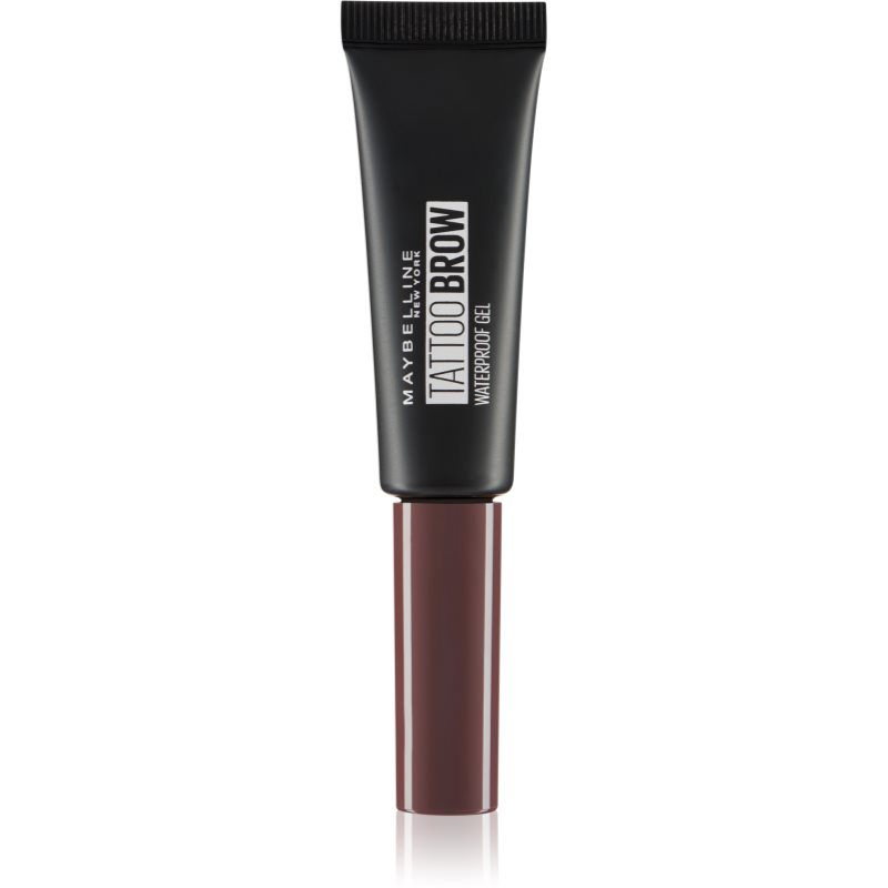 MAYBELLINE NEW YORK Tattoo Brow Waterproof Gel voděodolný gel na obočí odstín 04 Medium Brown 5 ml