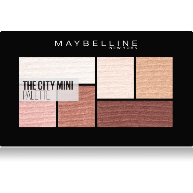 E-shop Maybelline The City Mini Palette paletka očních stínů odstín 480 Matte About Town 6 g
