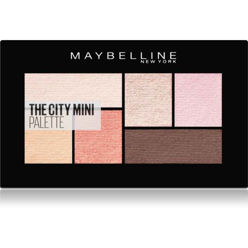 Maybelline The City Mini Palette szemhéjfesték paletta árnyalat 430 Downtown Sunrise 6 g