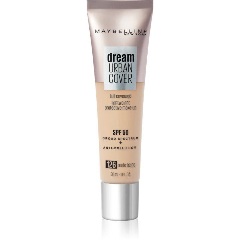 

Maybelline Dream Urban Cover тональний крем відтінок 126 Nude Beige