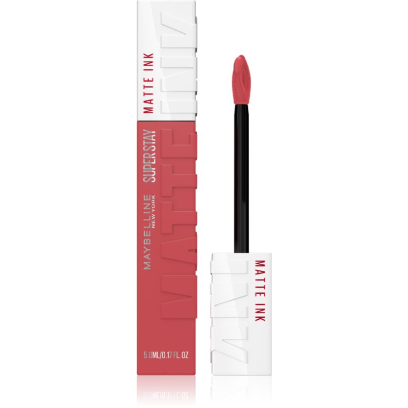 MAYBELLINE NEW YORK SuperStay Matte Ink barra labial líquida mate con efecto de larga duración tono 170 Initiator 5 ml