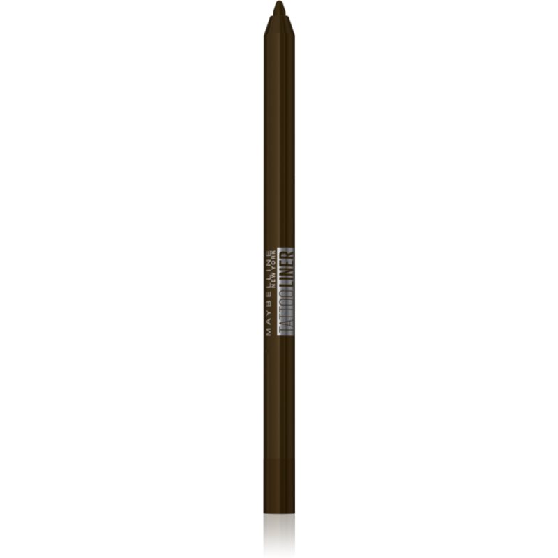 Maybelline Tattoo Liner Gel Pencil wasserfester Gel-Stift für die Augen für einen langanhaltenden Effekt Farbton 977 Soft Brown 1 g