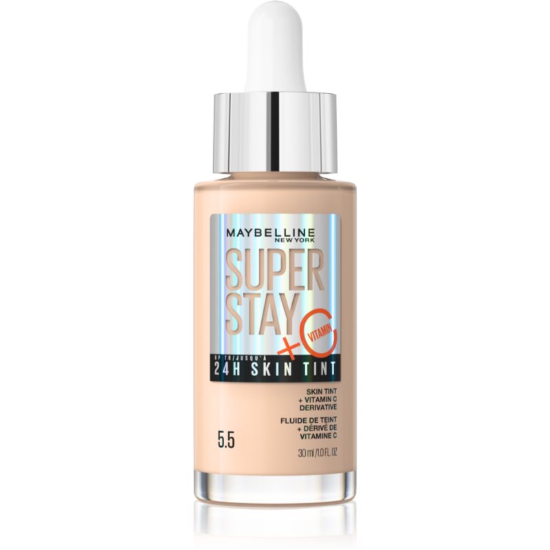 Maybelline SuperStay Vitamin C Skin Tint serum to even out skin tone shade 5.5 30 ml
