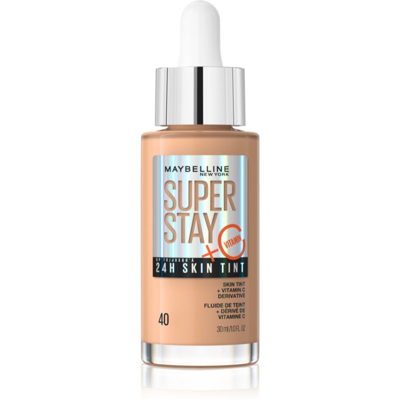 Maybelline SuperStay Vitamin C Skin Tint serum to even out skin tone shade 40 30 ml
