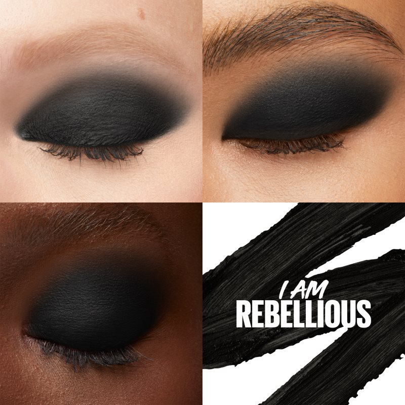 MAYBELLINE NEW YORK Color Tattoo 24 HR Fard à Paupières Et Crayon Yeux Teinte I Am Rebellious 1.4 G