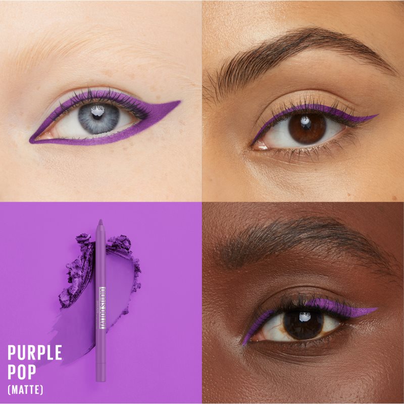 MAYBELLINE NEW YORK Tattoo Liner Gel Pencil Crayon Gel Pour Les Yeux Teinte Purple Pop 1.3 G