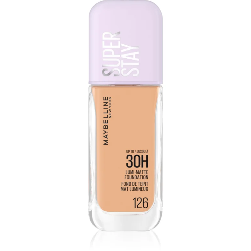 MAYBELLINE NEW YORK SuperStay Lumi-Matte dlouhotrvající make-up odstín 126 35 ml