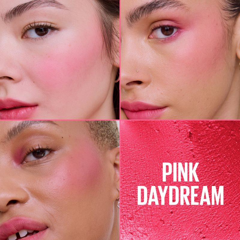 MAYBELLINE NEW YORK CloudTopia matná krémová lícenka na pery a líca odtieň 04 Pink DayDream 5 g