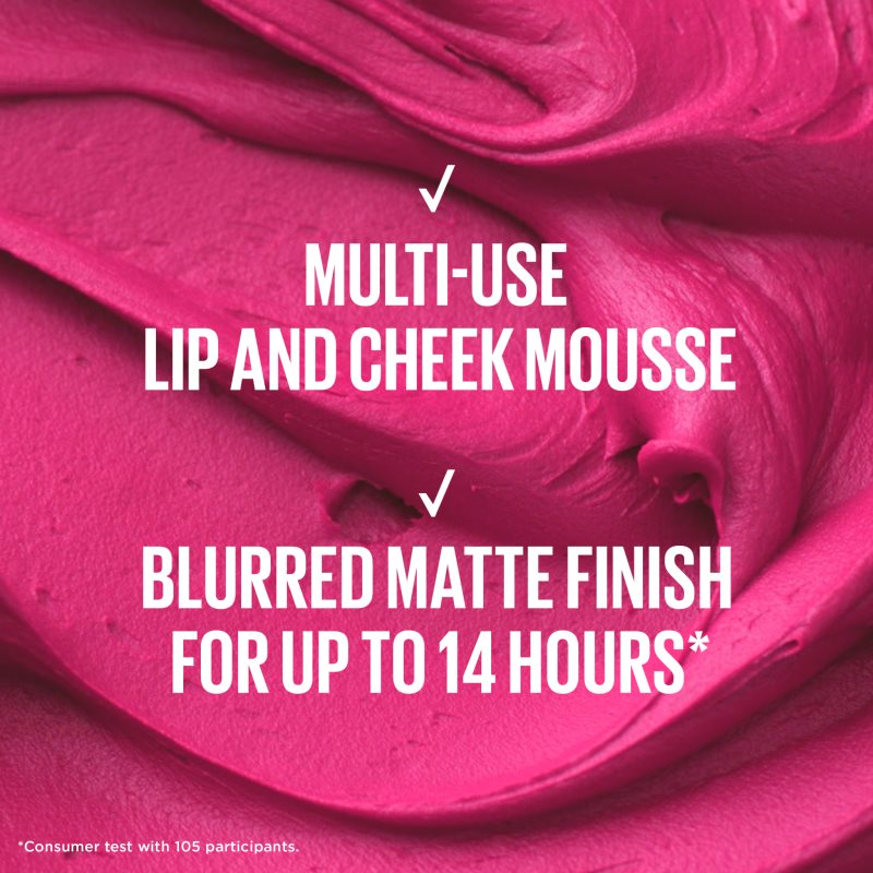 MAYBELLINE NEW YORK CloudTopia matná krémová lícenka na pery a líca odtieň 04 Pink DayDream 5 g