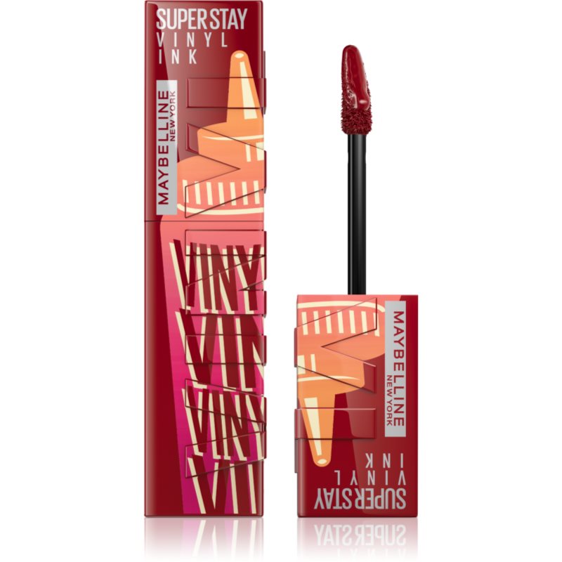 MAYBELLINE NEW YORK SuperStay Vinyl Ink Forever Lip rossetto liquido lunga tenuta colore 195 Barbecue 4.2 ml