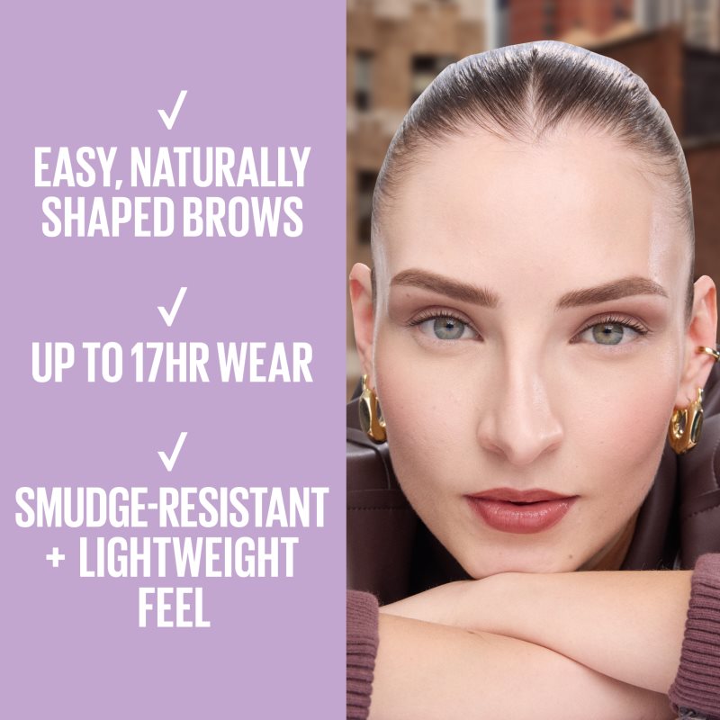 MAYBELLINE NEW YORK Quick Shaper precizní tužka na obočí s kartáčkem odstín 06 Black Brown 1 ks (obrázek 3)