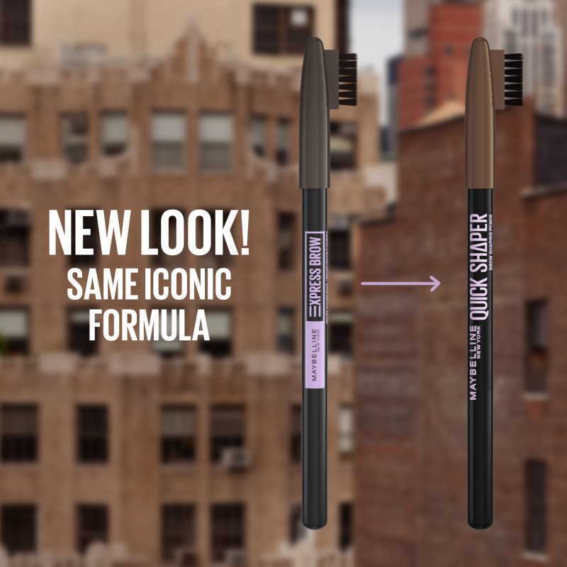 MAYBELLINE NEW YORK Quick Shaper precizní tužka na obočí s kartáčkem odstín 06 Black Brown 1 ks (obrázek 10)