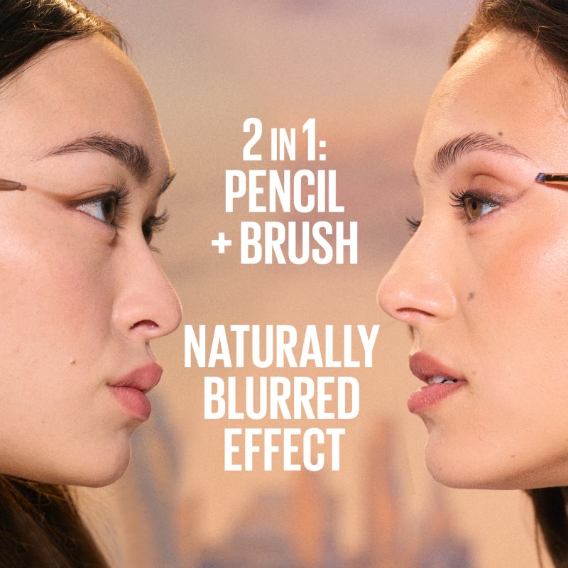 MAYBELLINE NEW YORK Sculpting Stix automatická tužka na oči se štětečkem odstín 11 Rosy Sculpt 1 ks (obrázek 3)