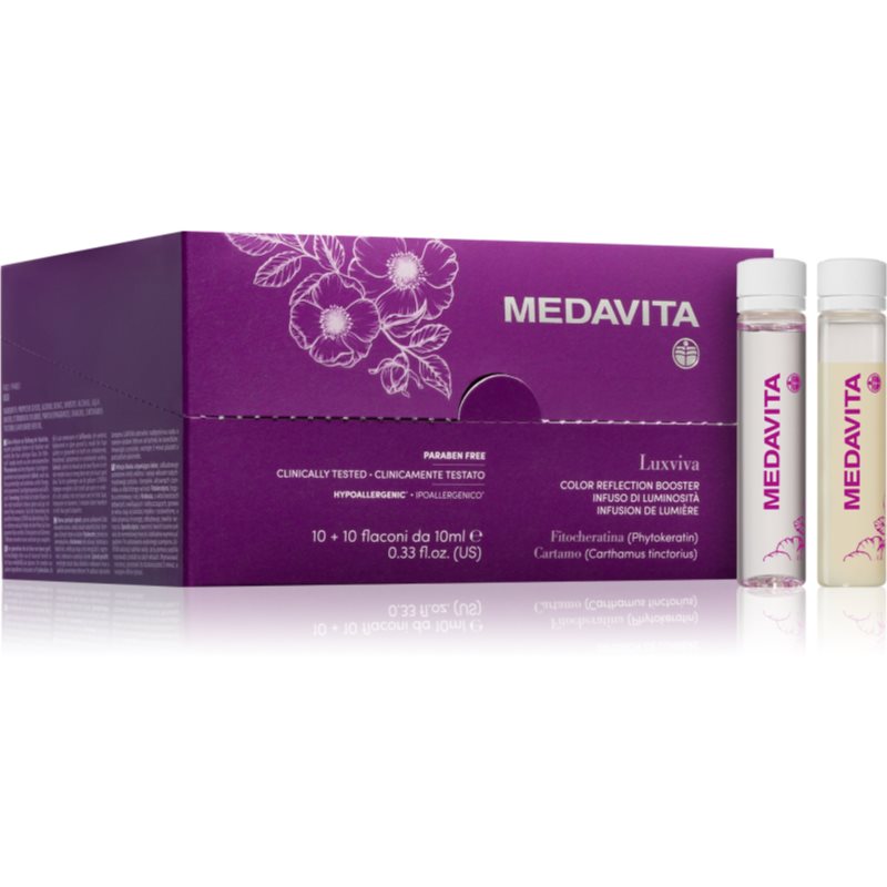 Medavita LUXVIVA Color Reflection Booster ампула для фарбованого волосся 10x10 мл