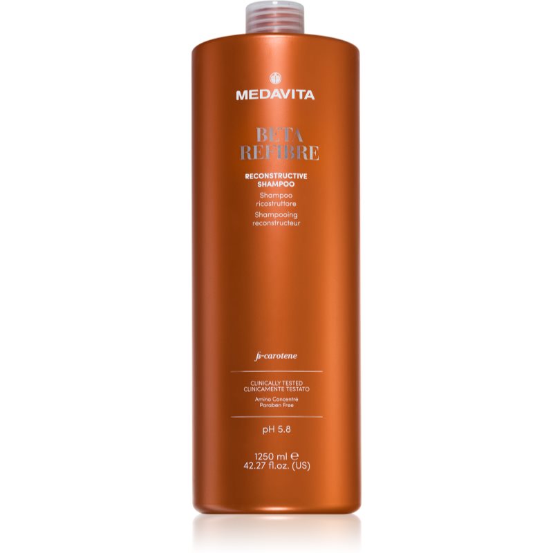 Medavita Beta Refibre Reconstructive Shampoo reštrukturalizačný šampón pre vlasy bez vitality 1250 ml
