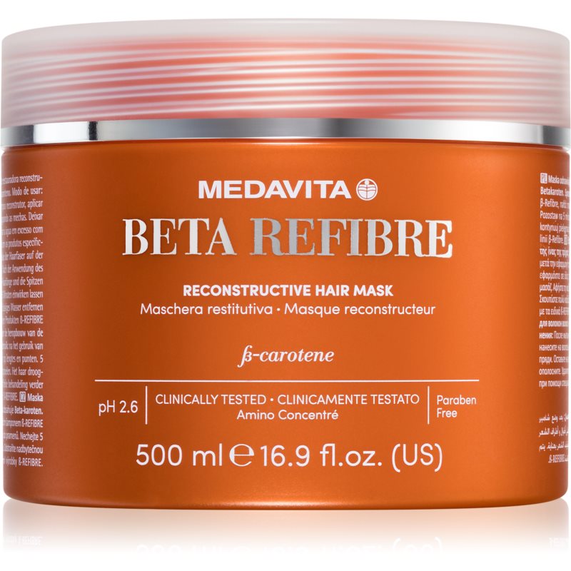 Medavita Beta Refibre Reconstructive Hair Mask maska na vlasy 500 ml