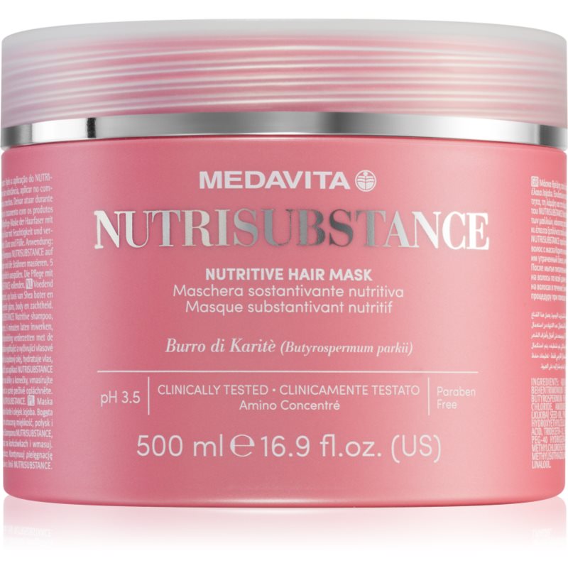 Medavita Nutrisubstance Nutritive Hair Mask поживна маска для волосся 500 мл