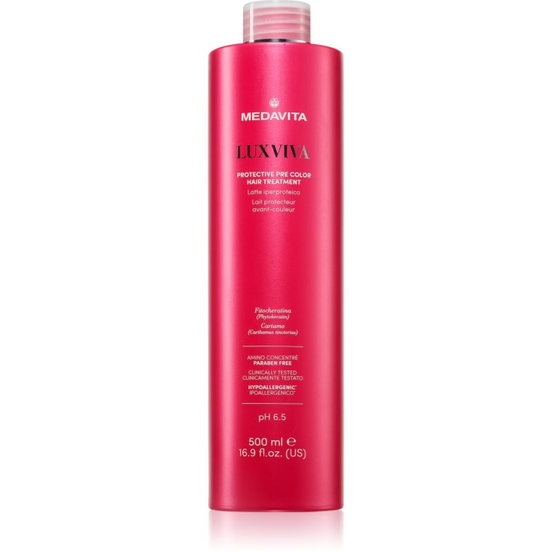 Medavita LUXVIVA Protective Pre Color Hair Treatment захисне молочко для волосся 500 мл