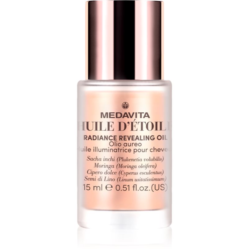 Medavita Huile d'etoile Radiance Revealing Oil radiance oil for shiny and soft hair 15 ml