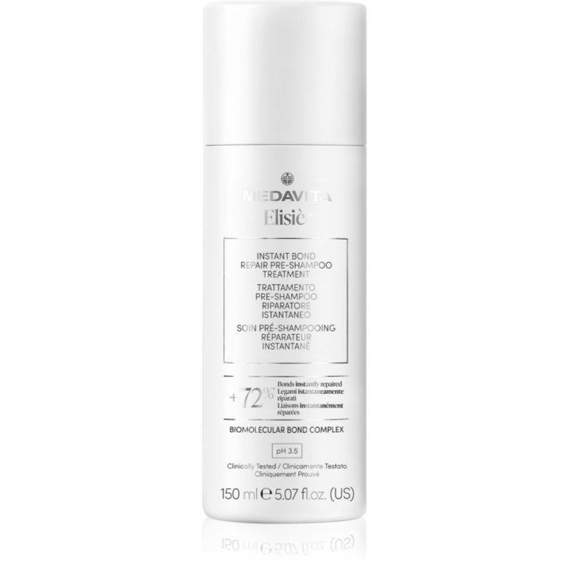 Medavita Elisiér Instant Bond Repair Pre-Shampoo Treatment pre-shampoo nourishing treatment for damaged hair 150 ml