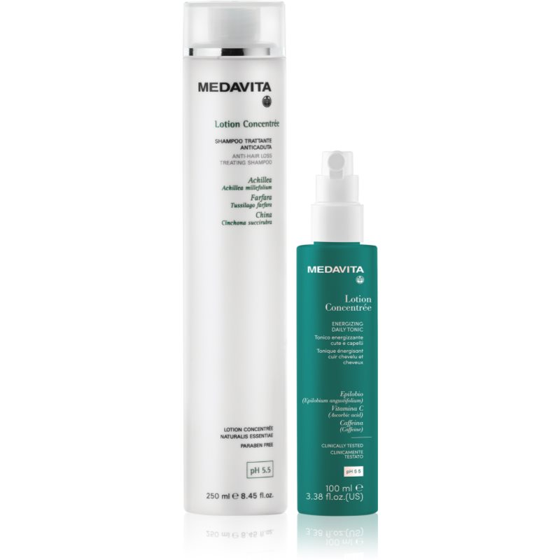 Medavita Lotion Concentrée Hair Loss Set set anti-caduta dei capelli da donna