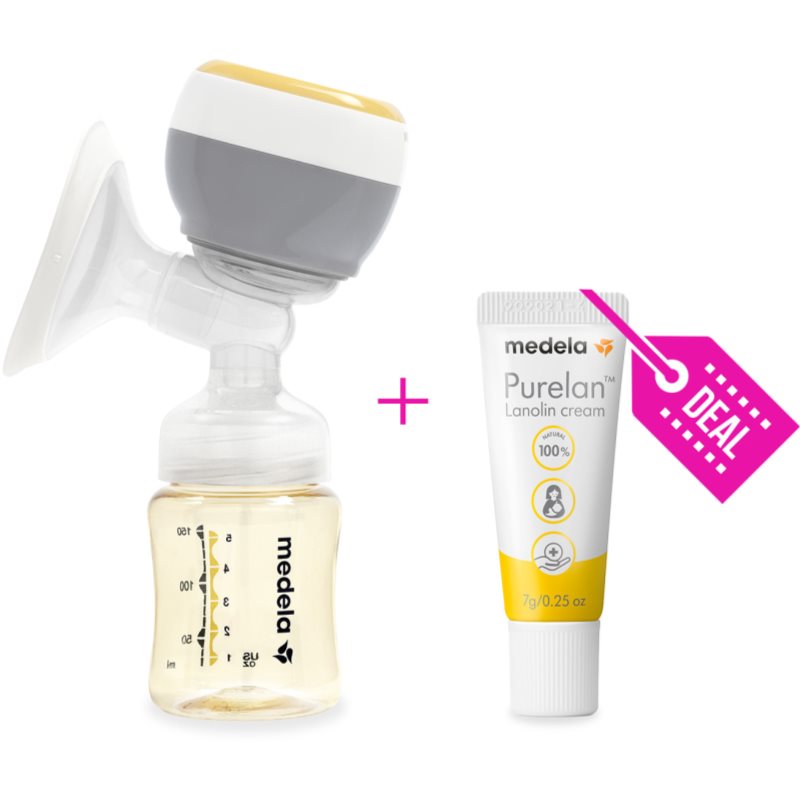 Medela Easy + Purelan Milchpumpe