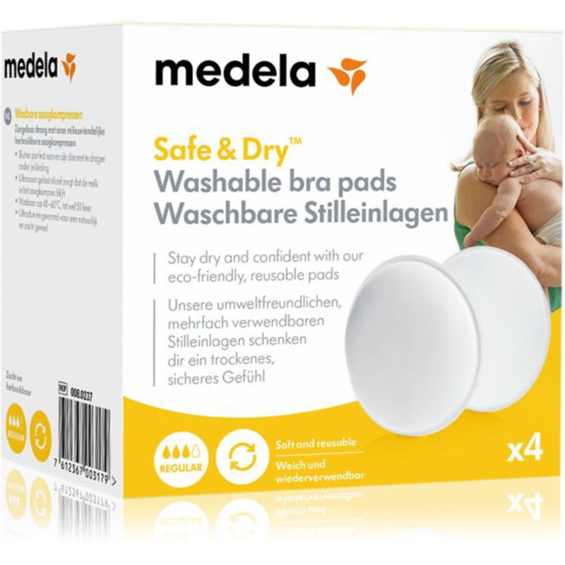 Medela Washable Bra Pads vložky do podprsenky 4 ks
