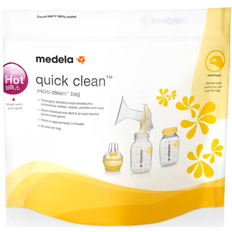 Medela Quick Clean™ стерилізаційні пакети 5 кс