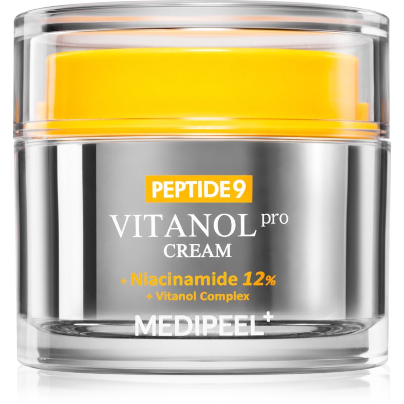 MEDIPEEL  Peptide 9 Vitanol Cream Pro Ādas toni koriģējošs krēms ar ādas novecošanos mazinošu efektu 50 g