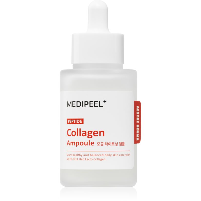 MEDIPEEL  Red Lacto Collagen Tightening Ampoule niisutav ja pinguldav seerum nahabarjääri taastamiseks 50 ml