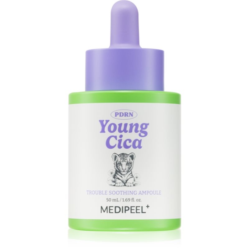 MEDIPEEL  Young Cica PDRN Trouble Soothing Ampoule Rahustav punetusevastane seerum taastava toimega 50 ml