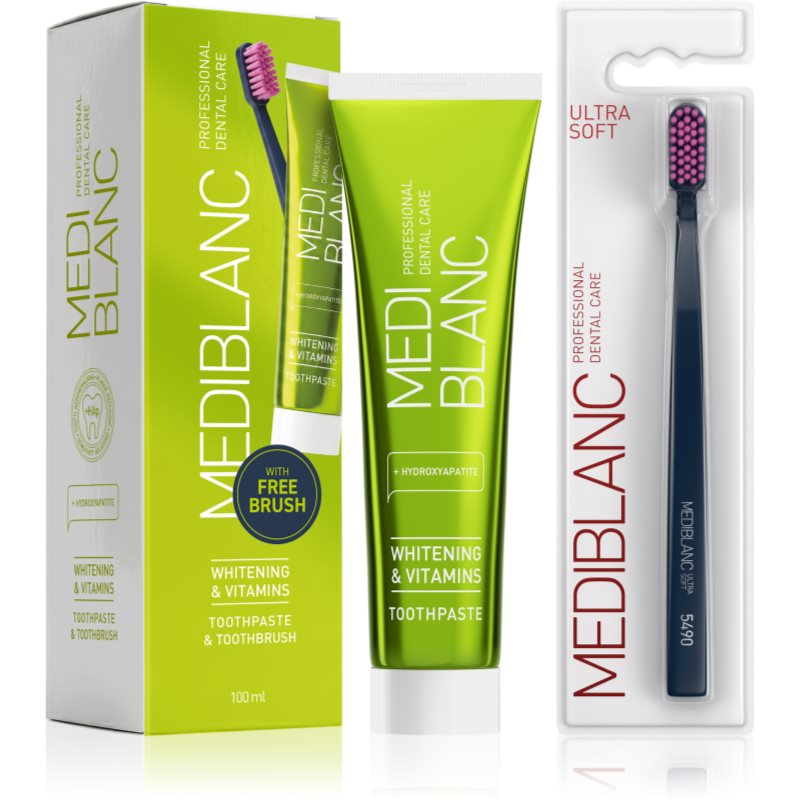 MEDIBLANC Set TP Vitamin 100ml   TB Ultra Soft Dblue Single sada zubnej starostlivosti
