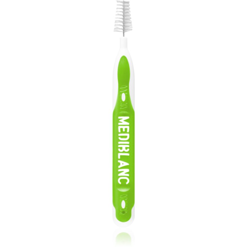 MEDIBLANC Interdental Pick-brush Interdental Brush 0,8 Mm Green 6 Pc