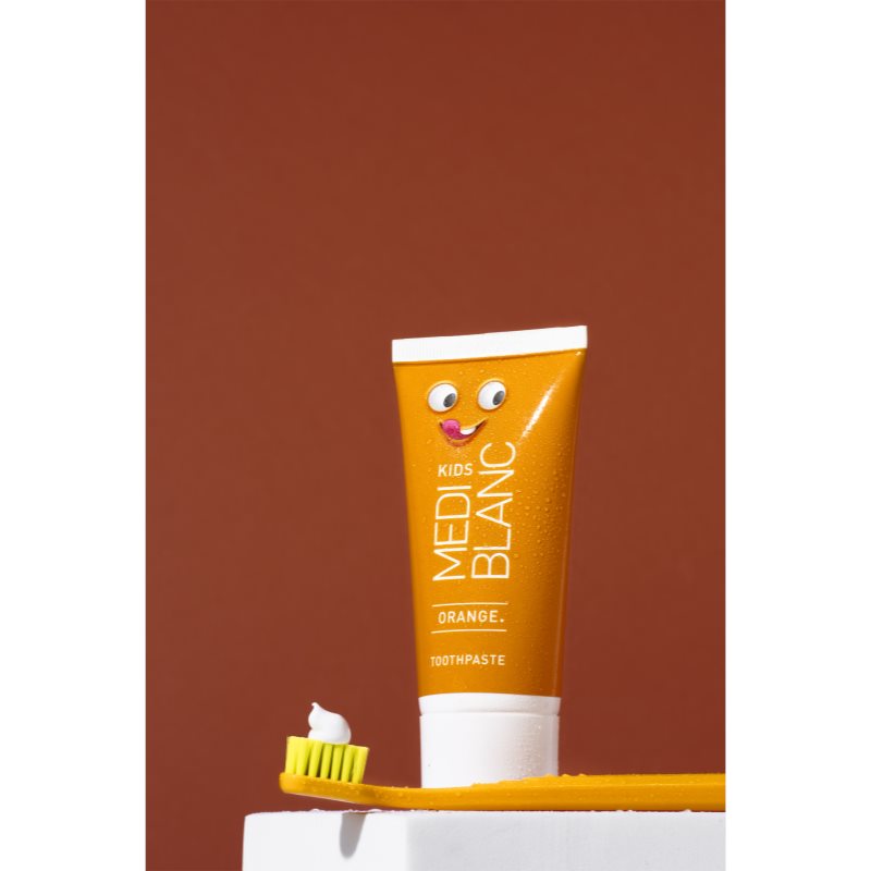 MEDIBLANC KIDS Orange Toothpaste For Children 2x50 Ml