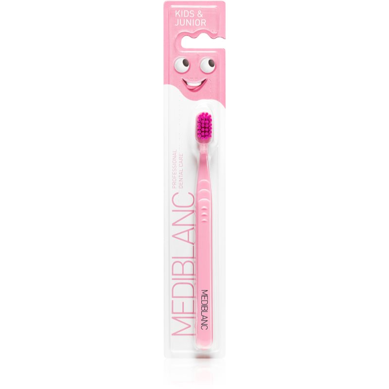 MEDIBLANC KIDS & JUNIOR Ultra Soft дитяча зубна щітка ультра м'яка Pink 1 кс