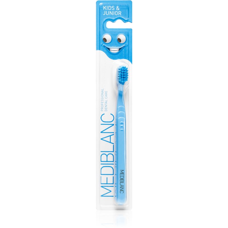 MEDIBLANC KIDS & JUNIOR Ultra Soft dantų šepetėlis vaikams itin minkštas Blue
