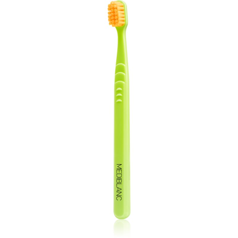 MEDIBLANC KIDS & JUNIOR Ultra Soft дитяча зубна щітка ультра м'яка Green, Orange 2 кс