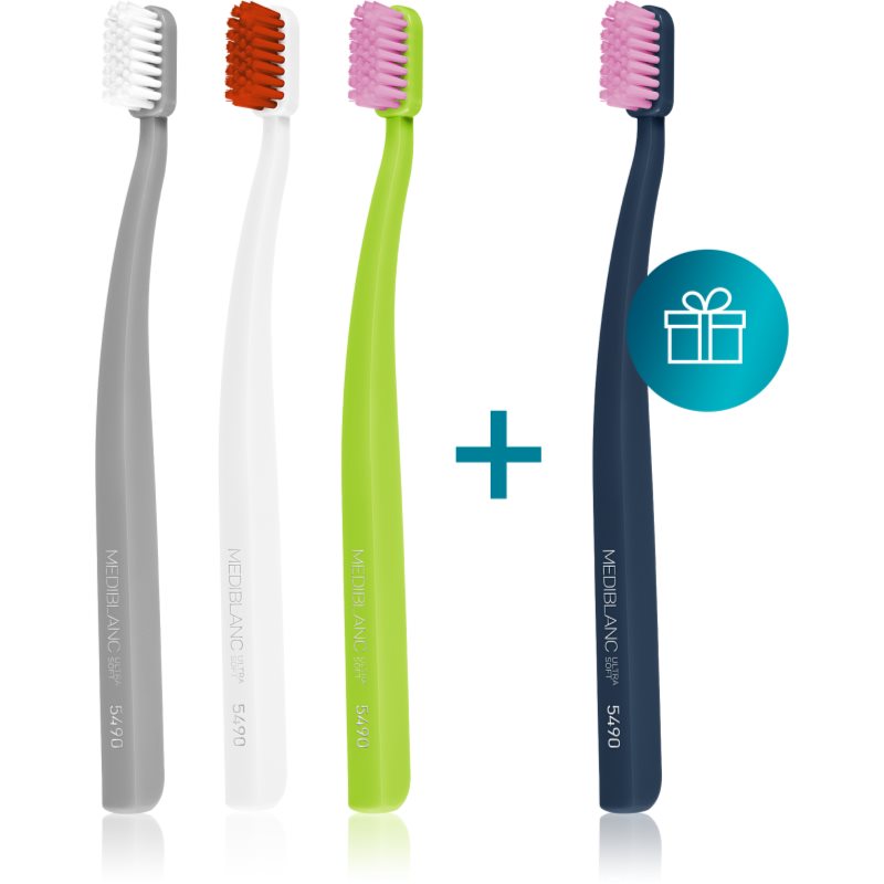 MEDIBLANC 5490 Ultra Soft zubné kefky ultra soft 4 ks (obrázok 10)