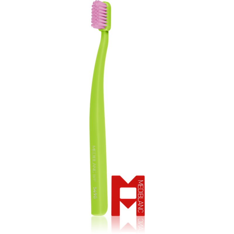 MEDIBLANC 5490 Ultra Soft зубні щітки ультра м'яка Pink, Green 2 кс