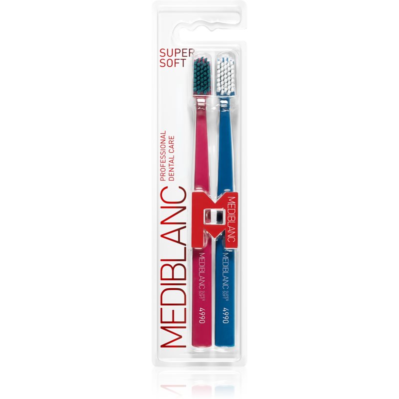 MEDIBLANC 4990 Super Soft Toothbrushes Supersoft 2 Pc