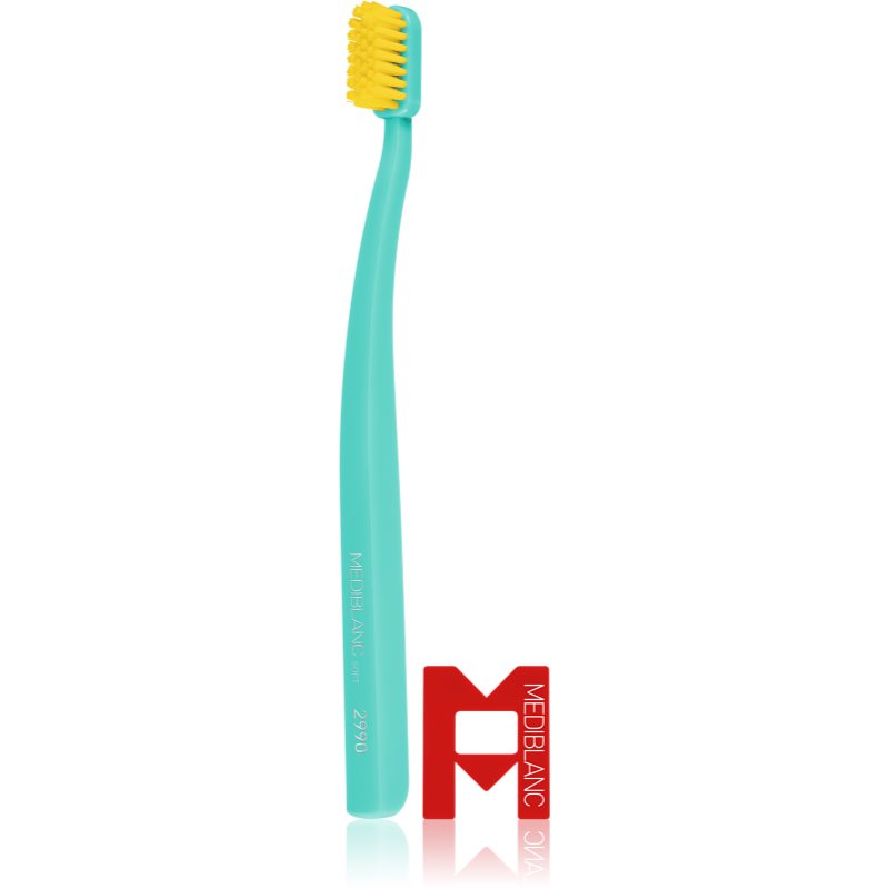 MEDIBLANC 2990 Soft Toothbrushes Soft Grey, Blue 2 Pc