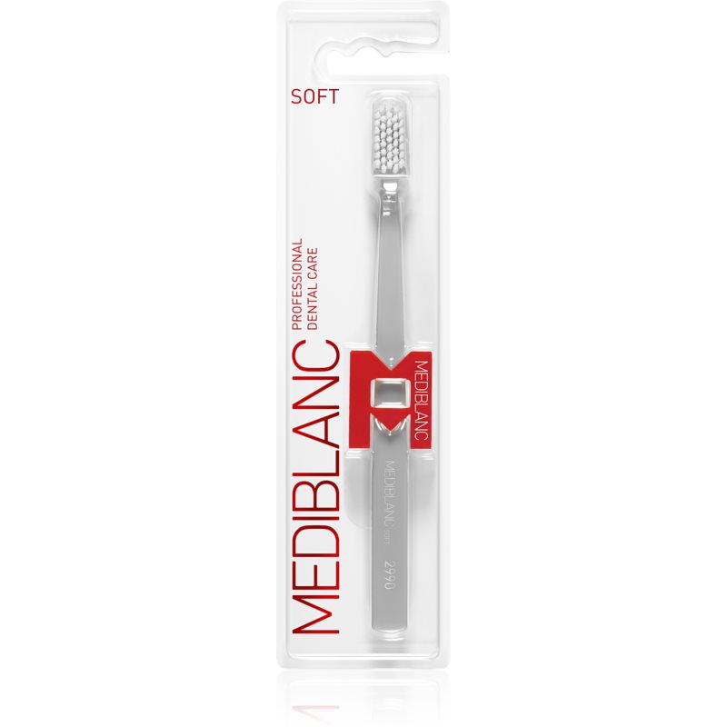 MEDIBLANC 2990 Soft Toothbrush Soft Grey 1 Pc