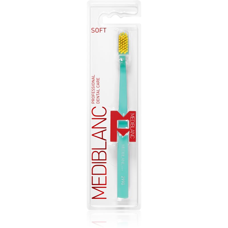 MEDIBLANC 2990 Soft Toothbrush Soft Blue 1 Pc