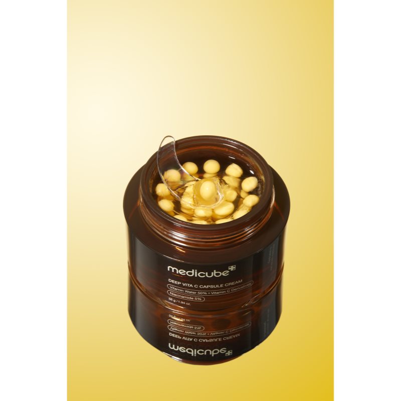 Medicube Deep Vita C Capsule Cream rozjasňující krém pro pleť s hyperpigmentací 55 g (obrázek 4)