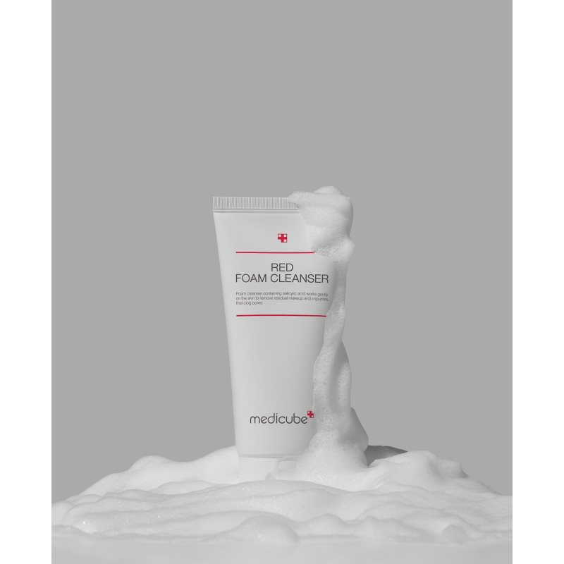 Medicube Red Foam Cleanser hĺbkovo čistiaca pena s upokojujúcim účinkom 120 ml (obrázok 3)