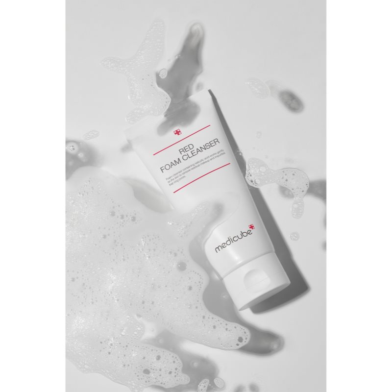 Medicube Red Foam Cleanser hĺbkovo čistiaca pena s upokojujúcim účinkom 120 ml (obrázok 5)