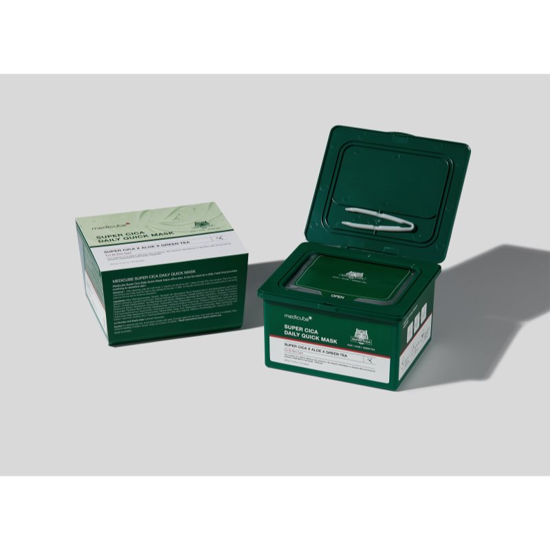 Medicube Super Cica Daily Quick Mask upokojujúca plátienková maska s vyživujúcim účinkom 30 ks (obrázok 3)